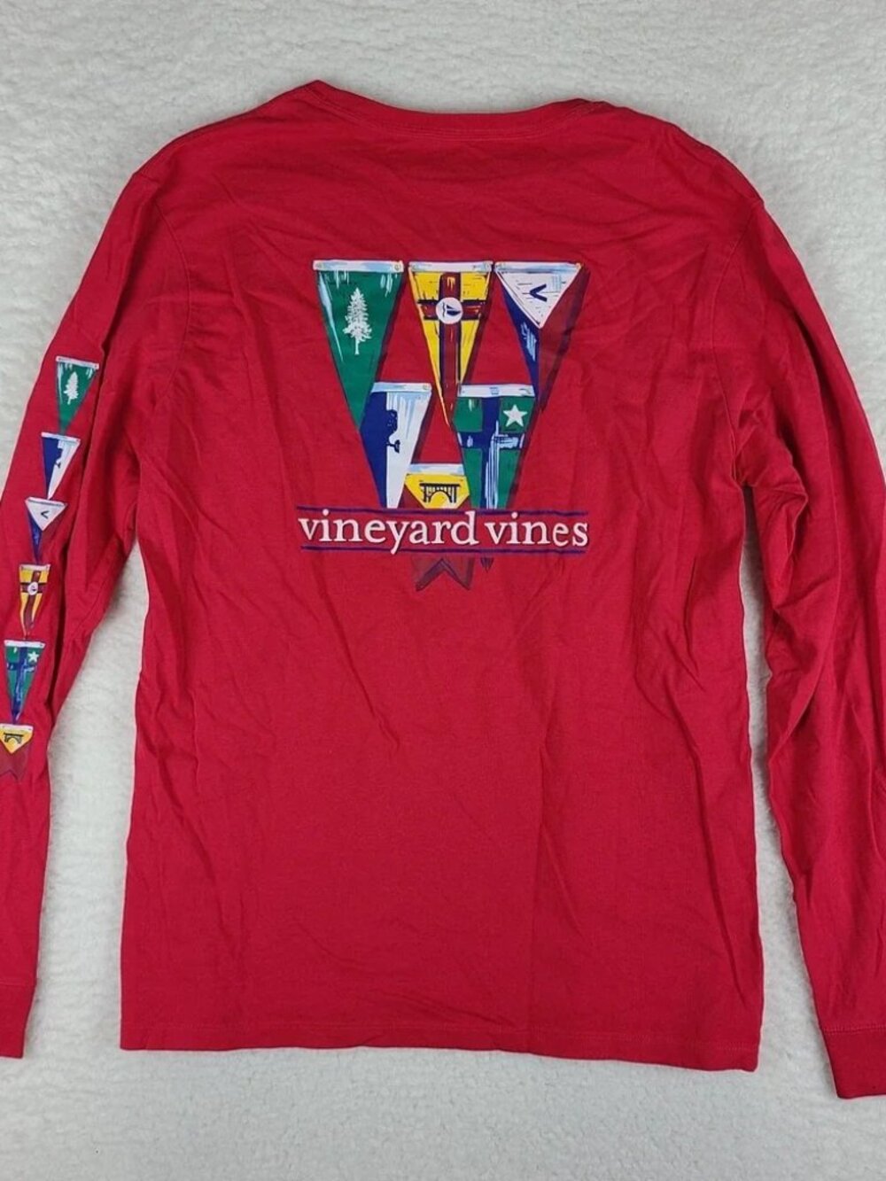 Vineyard Vines T-Shirt Long Sleeve Cotton